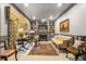 Bright living room with bookshelves, fireplace, and beautiful decor at 2977 Glover Dr, Cumming, GA 30040