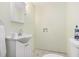 Cozy bathroom features a single sink at 8600 Andy Mountain Ct, Villa Rica, GA 30180