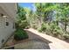 Enjoy the private backyard of this home, surrounded by lush trees and greenery at 4315 Summit Heights Dr, Snellville, GA 30039