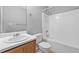 Bathroom with shower and white fixtures at 4315 Summit Heights Dr, Snellville, GA 30039