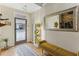 Welcoming entryway featuring unique decor and a modern bench at 307 Cherokee Se Ave # 3, Atlanta, GA 30312