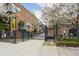 Exterior of the property featuring a gated entrance to the building at 307 Cherokee Se Ave # 3, Atlanta, GA 30312