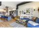 Open floor plan showcasing the kitchen and living room at 307 Cherokee Se Ave # 3, Atlanta, GA 30312