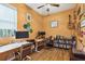Spacious home office with hardwood floors and ample desk space at 307 Cherokee Se Ave # 3, Atlanta, GA 30312