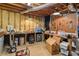 Workshop in unfinished basement; perfect for DIY projects and hobbies at 5388 Frazer Rd, Buford, GA 30518