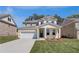 Charming two-story home featuring a welcoming front porch and lush green lawn at 624 Leafy Branch Way, Mcdonough, GA 30253