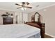 Comfortable bedroom with neutral walls and wood furniture at 114 Hardwood Ln, Canton, GA 30115