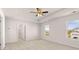 Bright bedroom with an ensuite bath and outside views at 1622 Palladian Way, Lithonia, GA 30058