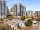 Gorgeous aerial view of the property showcasing its location, surrounding buildings and views at 1078 Piedmont Ne Ave # 203, Atlanta, GA 30309