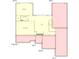 Layout of basement, showcasing Gathering room, storage, electrical room, gym, and bedroom at 125 Whitman Grv, Fayetteville, GA 30215