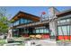 Commercial building features contemporary architectural details, bright colors and outdoor seating at 113 Chestnut Trce # 8, Hapeville, GA 30354