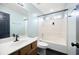 Bathroom featuring a shower-tub combination at 115 Oak Grove Pl, Acworth, GA 30102