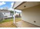 The covered patio has ample space to relax outdoors at 115 Oak Grove Pl, Acworth, GA 30102