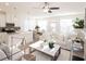 Bright and open living room with modern furnishings and an adjacent kitchen and dining area at 2698 Ne Almand Ne Ln, Conyers, GA 30013