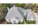 Aerial view of the home's roof, landscaping, and surrounding trees at 2005 Westbourne Way, Alpharetta, GA 30022