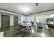 Spacious living area with a dining room and living room area, with a gray trim and plenty of light at 2005 Westbourne Way, Alpharetta, GA 30022