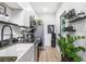 Modern kitchen with stainless steel appliances, granite countertops, and ample storage at 3120 Godby Rd # 1118, Atlanta, GA 30349