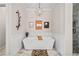 Bright bathroom with a soaking tub and contemporary lighting at 561 S Club Dr, Woodstock, GA 30188