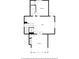 Detailed floor plan of the home's top level featuring a bedroom, bathroom, elevator access, and a balcony at 561 S Club Dr, Woodstock, GA 30188