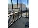 Outdoor balcony with metal railings and city views at 300 Peachtree Ne St # 9A, Atlanta, GA 30308