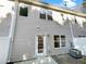 Home's backyard and patio features a door and ample lighting at 2555 Flat Shoals Rd # 3405, Atlanta, GA 30349