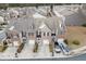Well-maintained townhomes in a desirable neighborhood, with manicured landscaping at 3826 Dandridge Way, Duluth, GA 30096