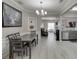 Stylish dining area flows into living room, perfect for entertaining guests at 3826 Dandridge Way, Duluth, GA 30096