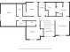 A detailed floor plan of the second floor, including the primary bedroom and bathrooms at 100 Oakwind Pkwy, Canton, GA 30114