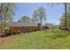 Large backyard with mature trees provides ample space for recreation and outdoor activities at 3969 Potomac Nw Dr, Kennesaw, GA 30144