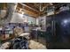 Functional laundry room with a washer, dryer, shelving and cabinetry at 3969 Potomac Nw Dr, Kennesaw, GA 30144
