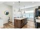 Stylish kitchen featuring a large island, stainless steel appliances, and ample counter space at 4460 Dalston Ne Dr, Atlanta, GA 30342