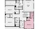 Second-floor layout featuring the primary suite, three bedrooms, and convenient laundry area at 534 Nolden Trl, Dacula, GA 30019