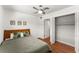 Bedroom with hardwood floors, closet and storage at 1355 Euclid Ne Ave # 21B, Atlanta, GA 30307