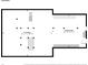 Basement floor plan with storage area and workshop. Great for projects and storage at 3474 Castleridge Dr, Tucker, GA 30084