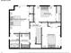 Second floor plan featuring a primary bedroom, additional bedrooms, and bathrooms for comfortable living at 3474 Castleridge Dr, Tucker, GA 30084