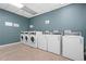 Clean laundry room with multiple washing machines and dryers at 375 Ralph Mcgill Ne Blvd # 502, Atlanta, GA 30312