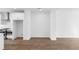 Spacious living room with recessed lights, hardwood floors, and a modern, open design at 634 Skytop Dr # 155, Cumming, GA 30040
