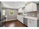 Bright kitchen featuring stainless steel appliances, and plenty of counter space at 2267 Bryant Dr, East Point, GA 30344