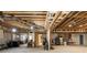 Spacious unfinished basement with exposed ductwork, awaiting customization at 3720 River Mansion Dr, Peachtree Corners, GA 30096