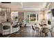 Bright kitchen with granite countertops, stainless steel appliances, and a breakfast bar at 3720 River Mansion Dr, Peachtree Corners, GA 30096