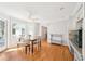 Charming breakfast nook with natural lighting, hardwood floors, and views of the outdoors at 1260 Centenary Rdg, Snellville, GA 30078