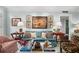Serene living room featuring comfortable seating and a stylish arrangement of artwork and decor at 2260 Peachtree Nw Rd # D6, Atlanta, GA 30309