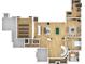 Basement floor plan featuring seating area, bar, pool table, and home gym at 3209 Carmichael Nw Pl, Duluth, GA 30097