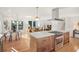Spacious kitchen with island, modern appliances, and an open floor plan at 3306 Sleepy Se Ln, Smyrna, GA 30080