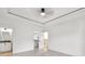 Spacious primary bedroom with trey ceiling, ensuite bath and walk-in closet at 2335 Flat Stone Dr, Cumming, GA 30041