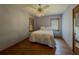 Bedroom with wood floors, ceiling fan, and natural light at 1368 Scott Blvd, Decatur, GA 30030