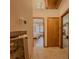 Hallway featuring doorways to a bedroom, a bedroom, and a cozy Gathering room at 1368 Scott Blvd, Decatur, GA 30030