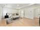 Spacious bedroom with hardwood floors, trey ceiling, and abundant natural light at 312 Meadow Dr, Alpharetta, GA 30009