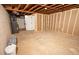 Unfinished basement space with potential for customization and additional living area at 4336 Parkview Dr, Lithia Springs, GA 30122
