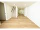 Finished basement featuring an open layout, recessed lighting, and a staircase, ready for customization at 4336 Parkview Dr, Lithia Springs, GA 30122